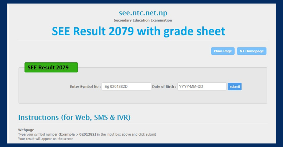 SEE Result 2079 10th With Marksheet Check